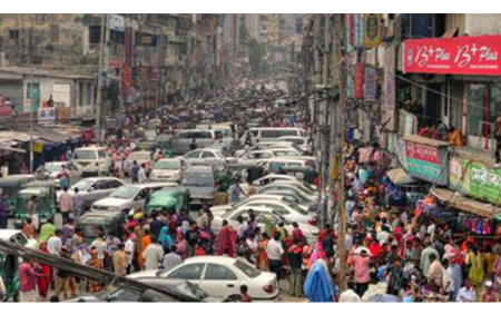 Traffic in Dhaka